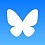 Blue Sky social media butterfly link.